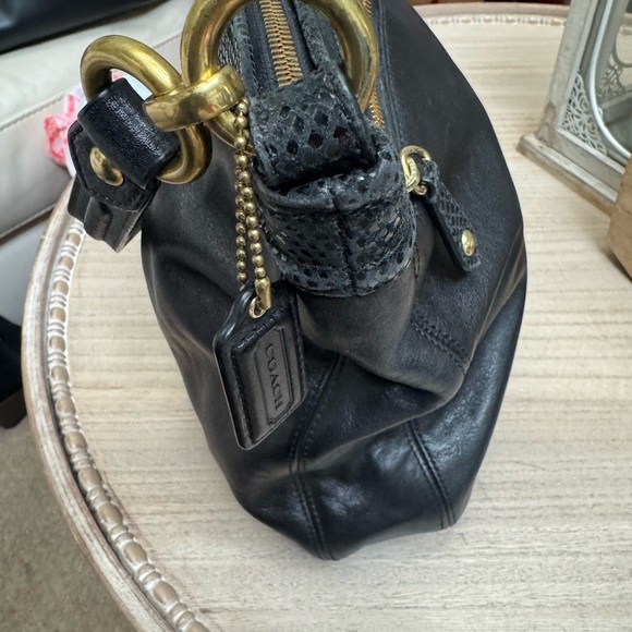 Coach Black vintage purse - Picture 2 of 9